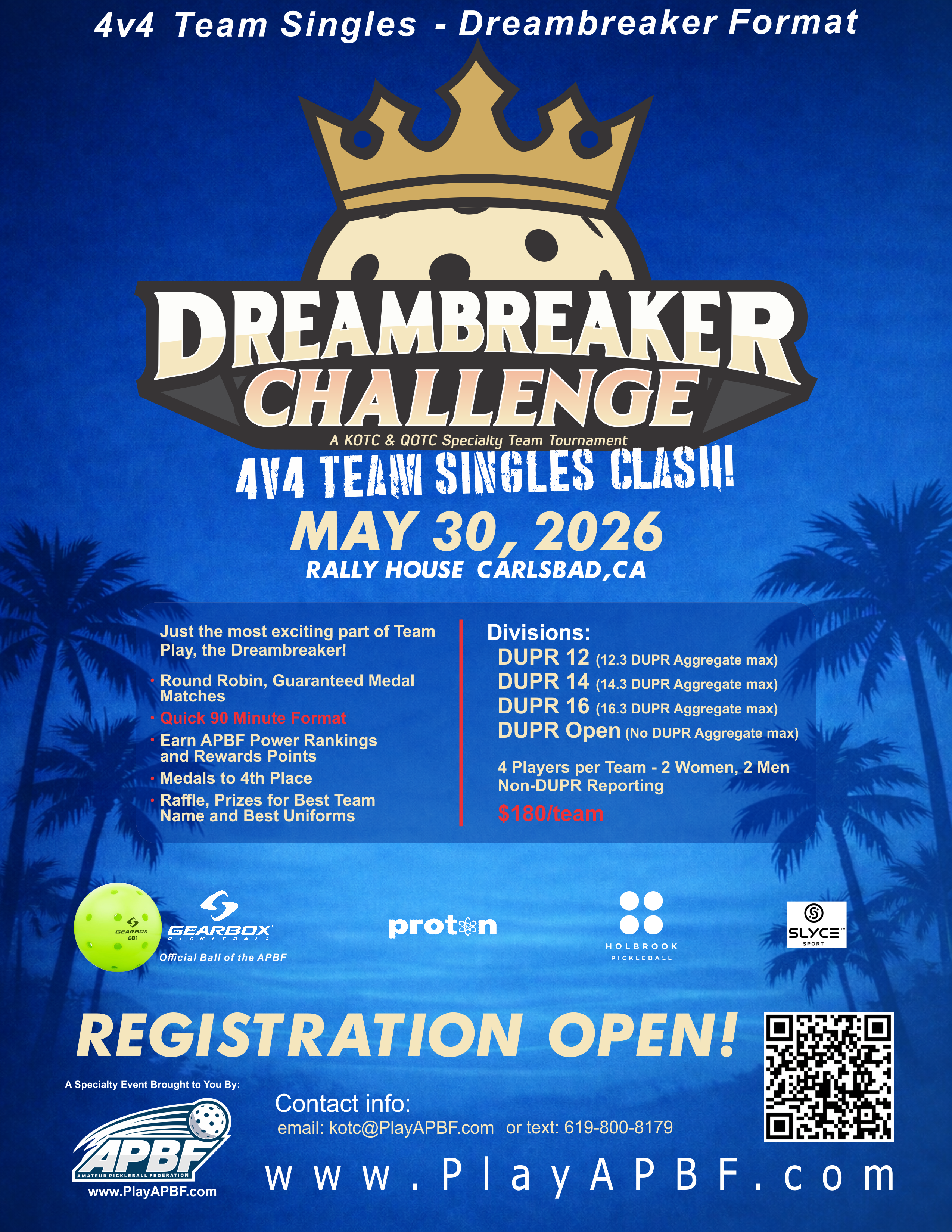 Dreambreaker Rally House flyer